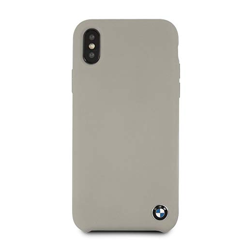 Cg Mobile Bmw Phone Case For Iphone Xs/X In Taupe, Silicone Smooth & Anti-Scratch Protective Case With Easy Snap-On, Shock Absorption & Signature Logo #TOP4