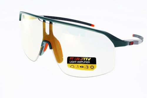 Julbo - Unisex Sonnenbrille Density, J5613316, grün, photochromes Glas von 1 bis 3