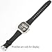 WRISTARMOR Resin Watchband Accessories Compatible with Caiso W800HG AE1500WH AE1200WH AE-1300WH W-219H W218H F108WH Mens Watch Strap Sport Waterproof Replacement Band (W Silver buckle)