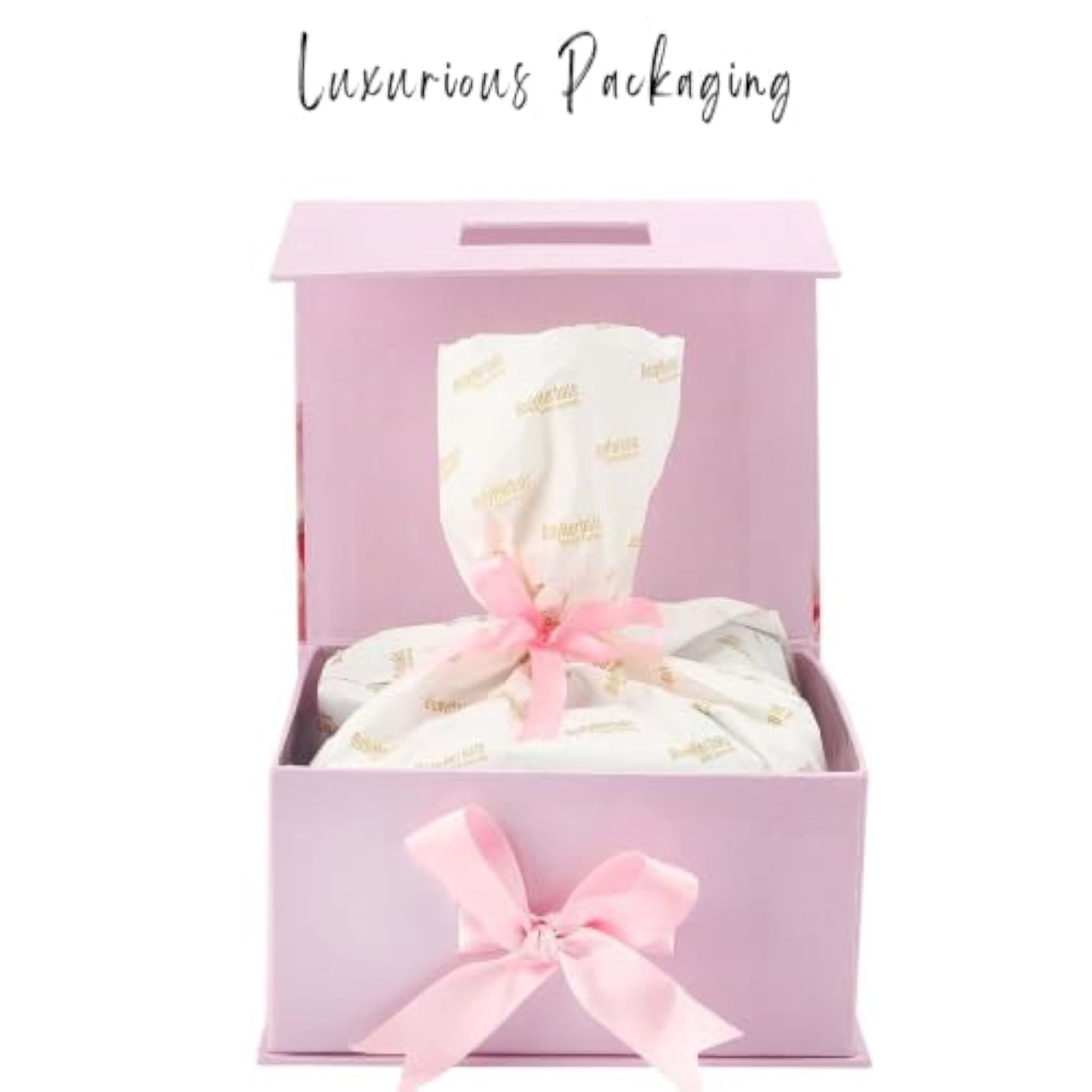 Rose Bath & Body Care Gift Set, 8 Pcs Luxury Skin Care Kit