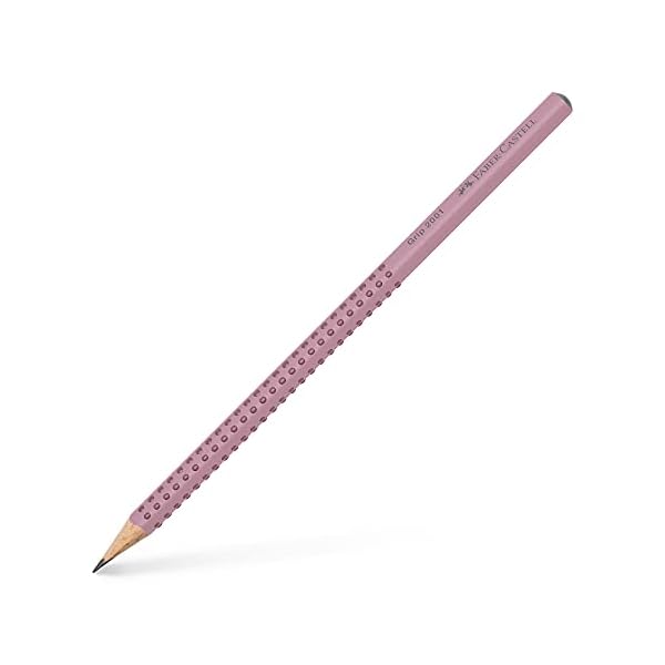 Faber-Castell 517054 - Bleistift Grip 2001, rose shadows, 1 Stück