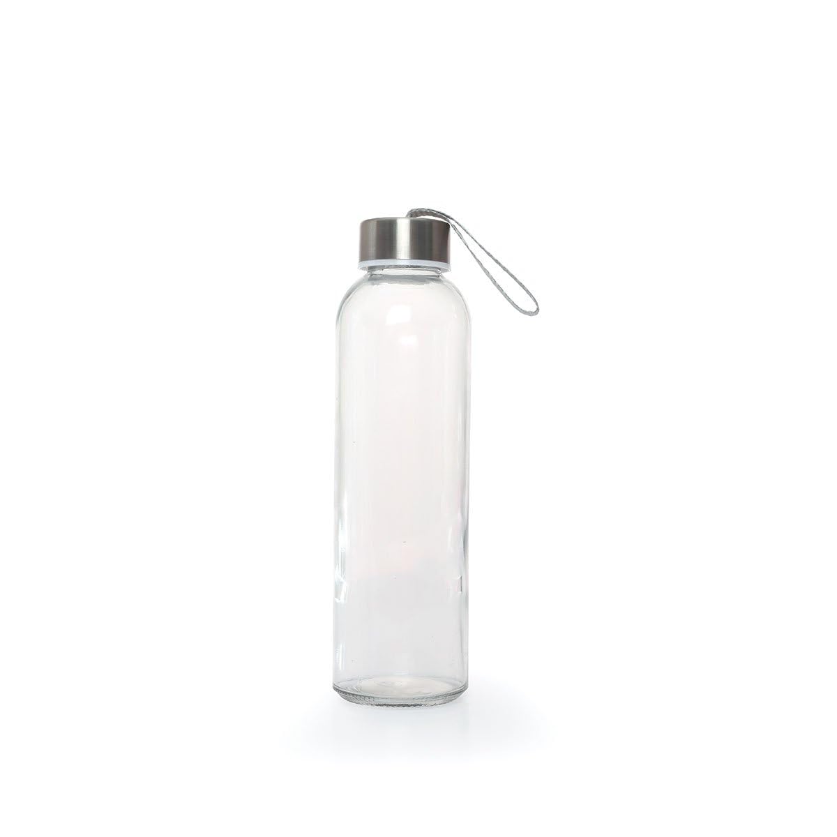 Cerve | Italy - Crystal Clear High Brilliance Lead Free Glass | Walking Bottle - Clear Glass (500ml) | Tableware, Clear Glass
