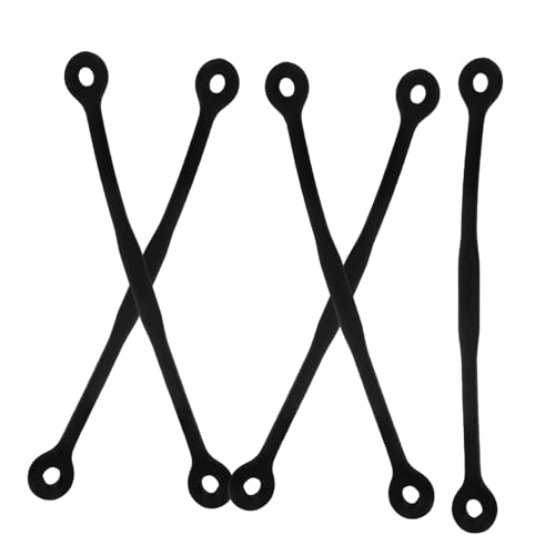 KESYOO 5pcs Silicone Tennis Racket Vibration Damper Portable Strip for Tennis Racket