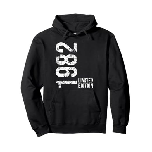 41 cumpleaños 41 años hombre mujer retro vintage 1982 regalo Sudadera con Capucha