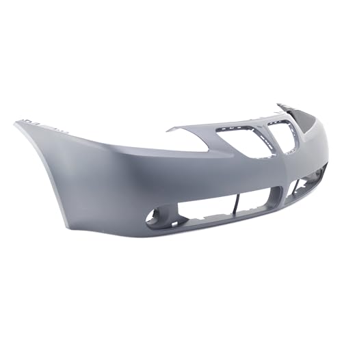 Image of FitParts Compatible with Pontiac G6 2005-2009 Front Bumper Cover | Primed, With Fog Light Holes, Without Parking Sensor Holes, Sedan /Coupe /Convertible, Ready to Paint, OEM 19151158, GM1000731