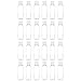 Genie Crafts Plastikflaschen zum Befüllen (Set, 24 Stück) - Reisebehälter mit Klappdeckel, Nachfüllbar - Kosmetikflaschen für Shampoo, Lotion, Creme - Transparent, 60 ml - AUSVERKAUF