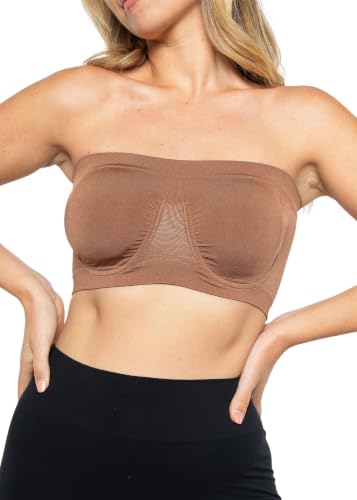 Image of Angel Seamless Underwire Bandeau Bra
