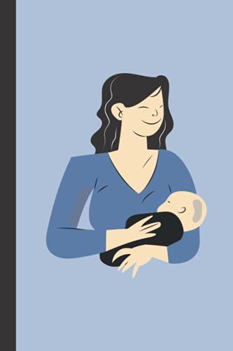 Journal: Breastfeeding Mama Blank Lined Notebook