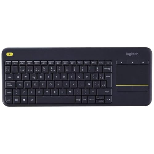 Logitech K400 Plus Kabellose Touch-TV-Tastatur mit integriertem Touchpad – Ansicht 2