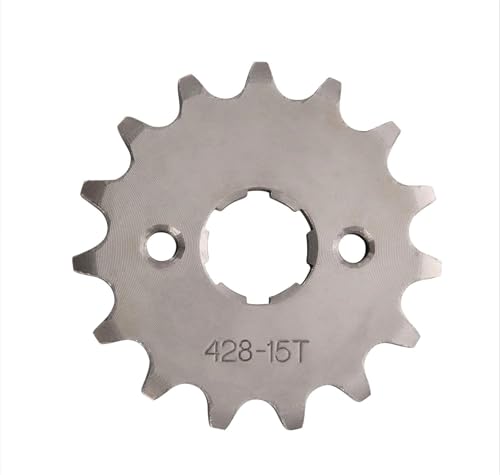 Pignon avant 428-15T résout les problèmes de chaîne sur moto et quad