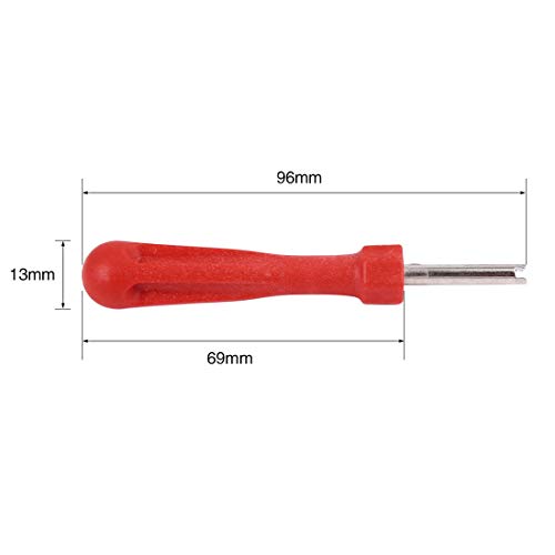 Image of X AUTOHAUX 20pcs Tire Repair Tool Single Head Car Tyre Valve Stem Core Remover Universal (Pack of 2)
