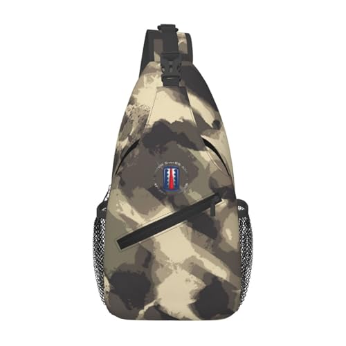 197 Infantry Brigade bolso tipo sling pequeño para hombres miniatura 2
