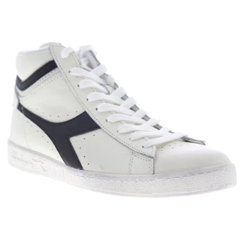 Diadora Mens Game L Waxed High Sneakers Shoes Casual - White - Size 9.5 D2