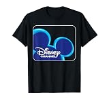 Disney Channel Official Mickey Mouse Blue Retro 2000s Logo T-Shirt