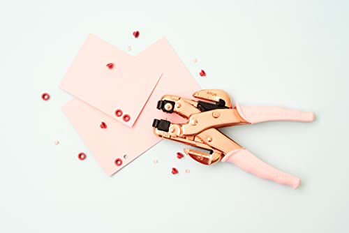 Perforatrice à œillets Crop-A-Dile 60000207 édition or rose robuste