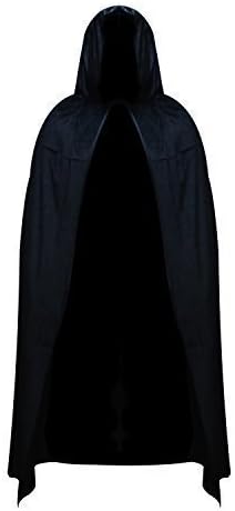 Robelli Unisex Value Polyester Halloween Cape - Black