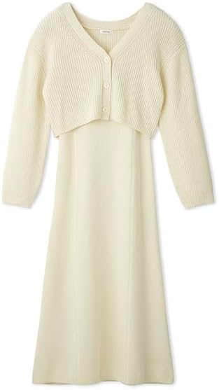 Amazon.co.jp: [フレイ アイディー] カーディガンセットニット  