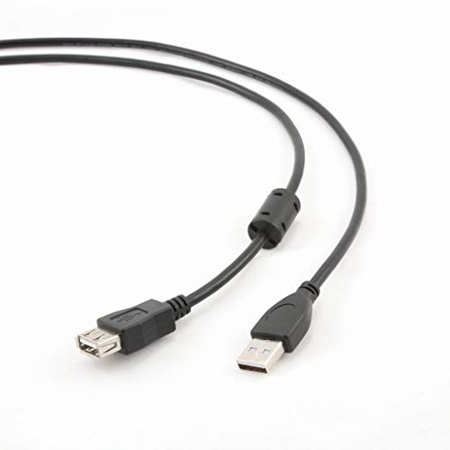 USB 2.0 Cable AA M/F (4.5 M Extension Cable (Ferrite CCF-Usb2–AMAF - 15C)