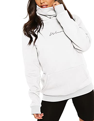 TrendiMax Damen Hoodie Kapuzenpullover Langarm Sweatshirt Winter Pullover...