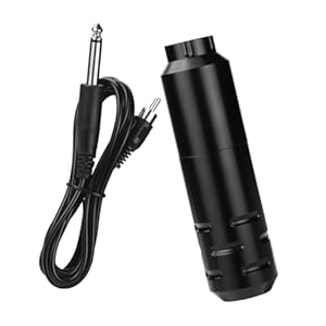 Beaupretty 1 set Rotatable Tattooing Supplies Pen Aluminum with Machine DIY Portable Making Rotary Long