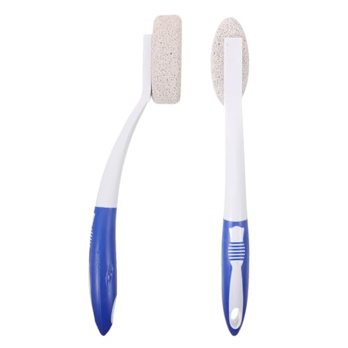 Brosse exfoliante pieds à long manche pour votre rituel spa et pédicure à la maison