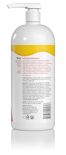 Alba Botanica Very Emollient Body Wash, Honey Mango, 32 Oz (Packaging May Vary)