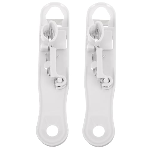 OSALADI Lot de 2 Coupe-Haricots Multifonctions Blanc en Plastique Éplucheur Intégré Outil D’Aide au Tranchage Fin pour Haricots Verts Gadget la Cuisine Pratique pour Maison et
