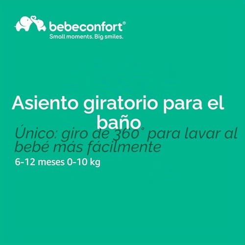 Miniatura 2 de Bebeconfort Asiento Bañera Bebe, Sillón De Baño Y Ducha, Silla Giratoria De 360 Grados Para Baño De Bebé, Con Ventosas De Seguridad, Blue