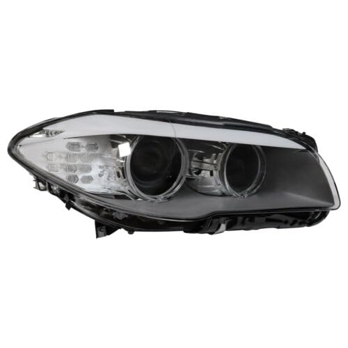 Image of BJTDLLX Headlight Assembly Fit for BMW 5 series F10 550i 535i 528i 2011 2012 2013, Xenon Headlamp (Passenger Side (Right))