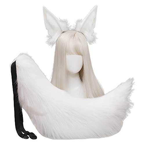 Queue de loup et serre-tête pour un cosplay réussi en fête d'Halloween