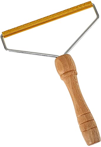 Lint Roller Pet Hair Remover: Lint Cleaner Pro for Carpet Fuzz Couch Clothes Furniture Fur Rug Laundry Sheets Reusable Washing Portable Metal Copper Uproot Lint Rolled Tool Fabric Shaver Scraper Razor