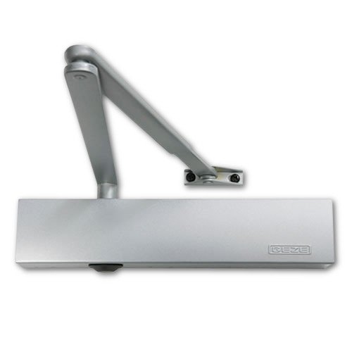 ALDRIDGEGEZE TS4000S Size 1-6 Overhead Door Closer - White Metal Finish