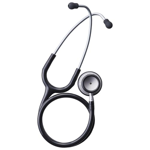 マツヨシ Spiritmedical 聴診器 ナーシング ライトウェイト 軽量 シルバー ブラック 黒 医療 病院 クリニック 看護師 ナース 看護用 介護用 Spirit スピリット 松吉医科器械