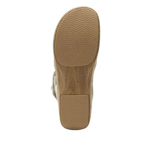 Image of Alegria Women's Opal Leather Shoes with Slingback Open Back Sandals