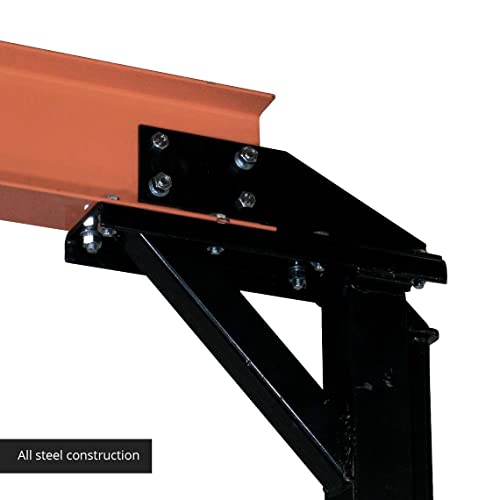 Titan Attachments 2 Ton Telescoping Gantry Crane, Portable Shop Lift Hoist, Frame Only, Rated 4,000 LB