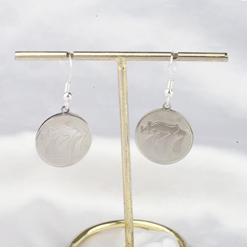 CENWA Lucky Casino Gambling Numbers Slots Jewelry Las Vegas Jewelry Casino Night Party Gift3