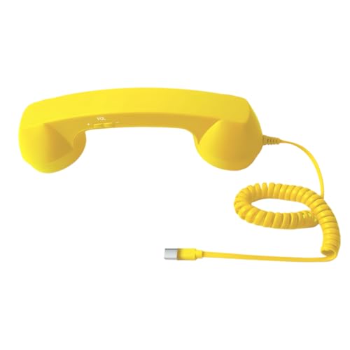 Auricular retro para teléfono receptor tipo C con cable clásico