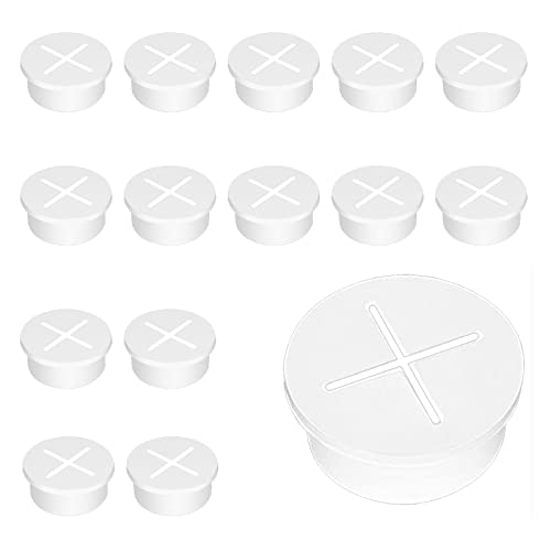 Kabeldurchführung Flexibles Silikon, 15 Stück Kabel Loch Tüllen, 25mm...