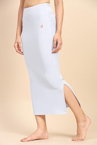 Image of TRENDMALLS Women's Polyester Spandex Stretchable Straight Saree Shapewear Petticoat for Women, Cotton Blended, Skirts for Women, Saree Shaper