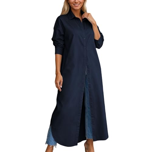 Blouse unie à col revers pour vos journées de bureau et sorties de week-end en toute légèreté