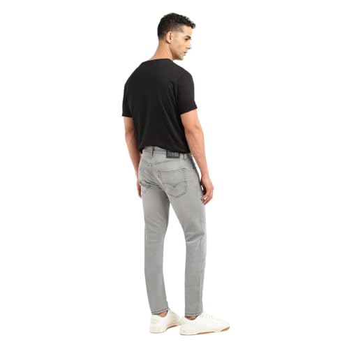 Image of Levi's Men's 512 Mid Rise Fitted Jeans Grey