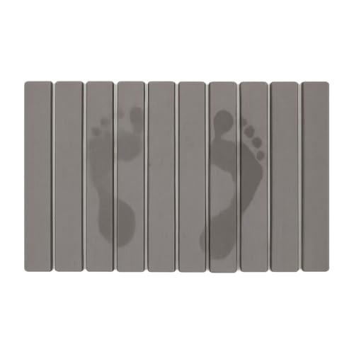 Trivelle Stone Bath Mat, 24”x16” Foldable...