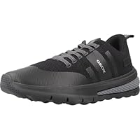 Geox J Activart Boy (Little Big Kid) Sneakers, Black, 10.5