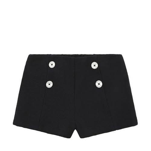 Steiff Shorts EU Größe 122 steiff Navy, Sommerhose, Kinder-Shorts, Kurze Hose, Babyhose für jeden Anlass, lockere Bequeme Passform, waschmaschinenfest