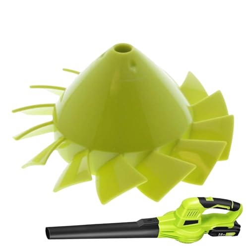 Ventilador de repuesto para soplador de hojas, repuesto de 18 V para soplador inalámbrico, piezas de reparación de equipos de mantenimiento de césped para parque, sendero, construcción, patio, jardín