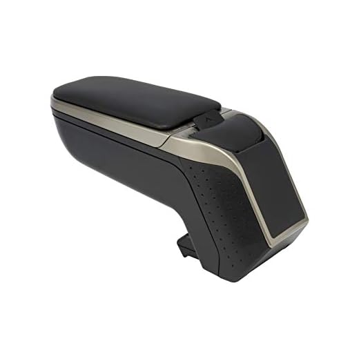 ARMSTER 10340703 Apoyabrazos Específico, Negro