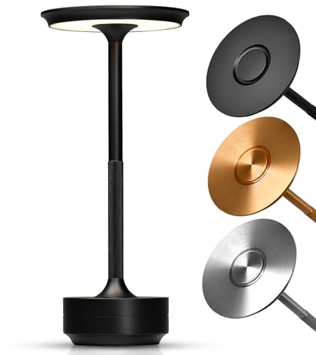 Elysia LED Akku-Tischleuchte Schwarz 2200K-3200K