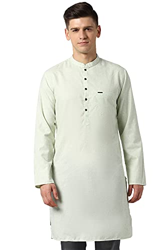 Image of Peter England Men's Slim Fit Tunic Shirt