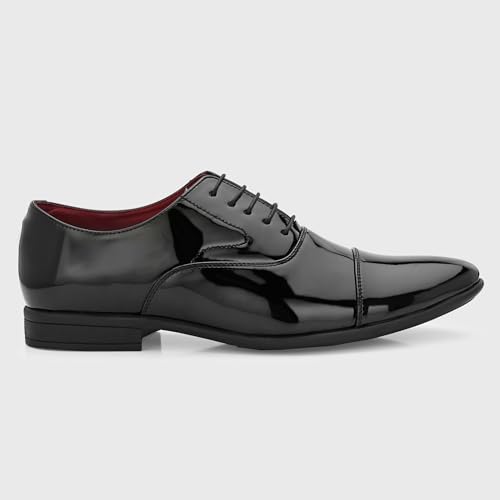 Image of Centrino Men's Formal Shoes |Premium Craftsmanship & Durable Build |Stylish & Elegant Design | Lace-Up Design with Cushioned Insole for Comfort |Craftsmanship for All-Day Elegance (9746)