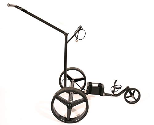 Caddy1 Carbon Elektro Golf Trolley C80 mit 2 x 200 W Motor Lithium Akku